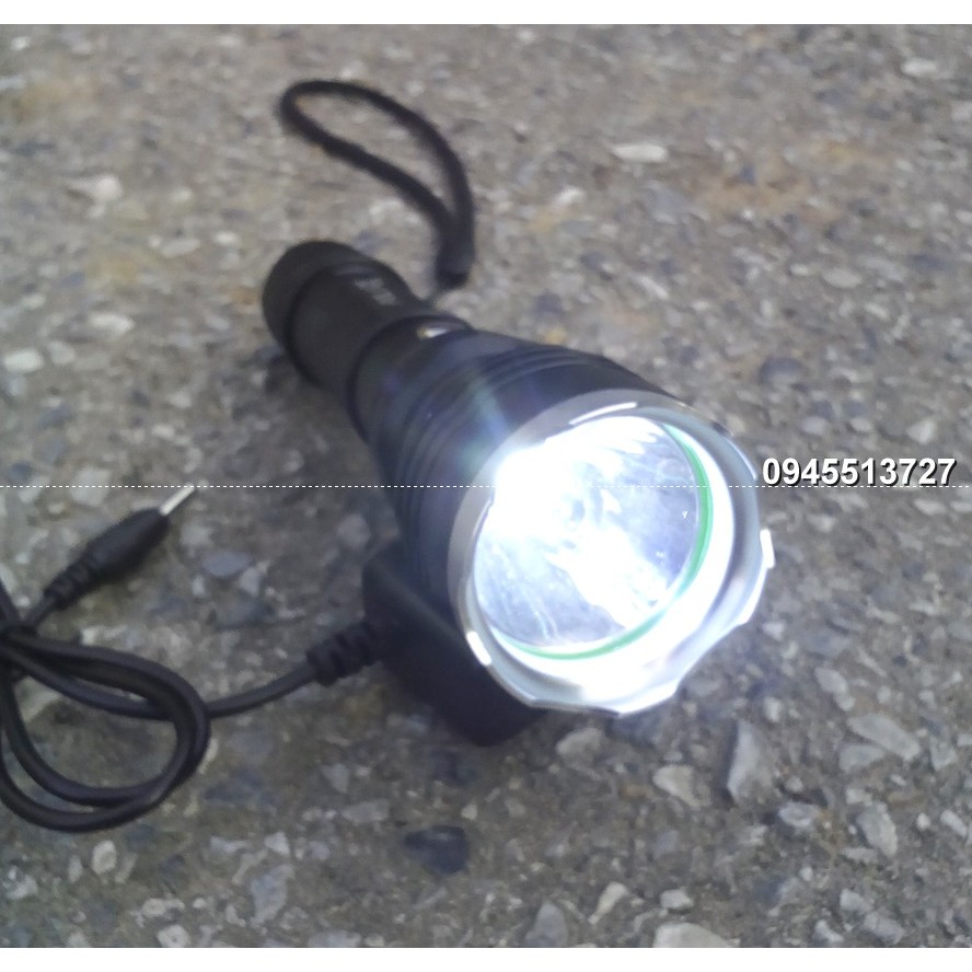 Đèn pin siêu sáng CREE Q5 Police XSL C6