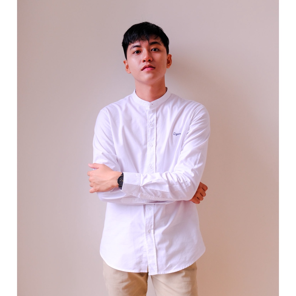 Áo sơ mi nam Lagom  - vải cotton 100% - chính hãng Hayho Concept