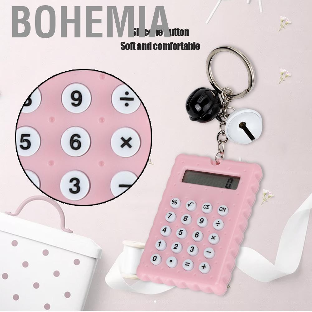 Máy Tính Cầm Tay 8 Chữ Số Phong Cách Bohemia