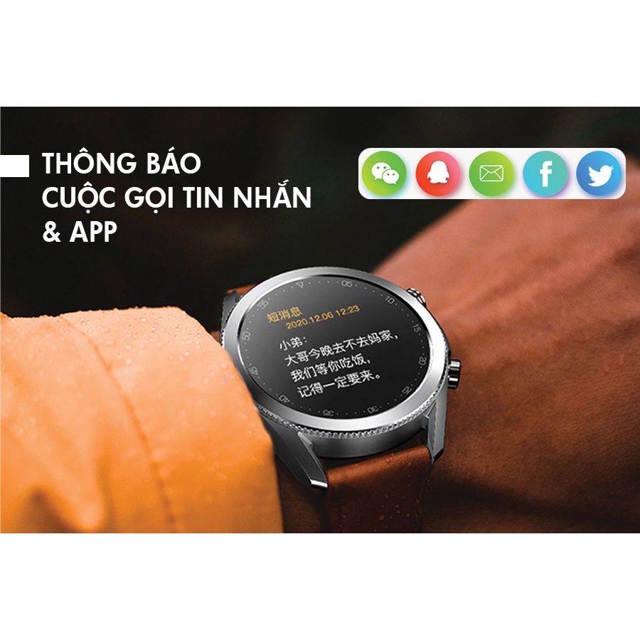 Đồng hồ thông minh microwear L19 dung lượng pin khủng chống nước ip68 - Bảo hành 3 tháng - VietphukienHN