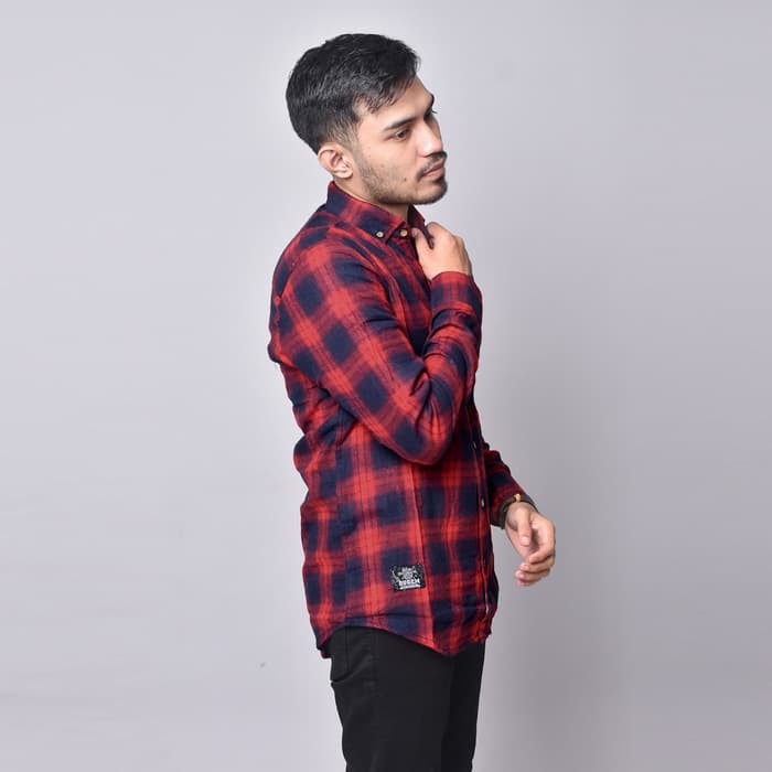 Mới Áo Sơ Mi Tay Ngắn Dáng Ôm Vải Flannel Kiểu Hàn Quốc Thời Trang Mùa Hè Cho Nam M 12dgu