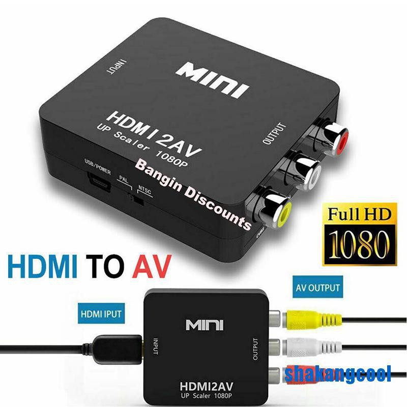 Cáp Chuyển Đổi Âm Thanh / Video Hdmi Sang Rca Av 3rca 1080p