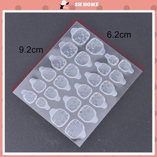 Set 24 dán móng + dũa + miếng lau + cây tháo móng🔥
