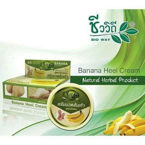 Kem Trị Nứt Gót Chân BANANA HEEL CREAM 30g Thái Lan (Chính hãng)