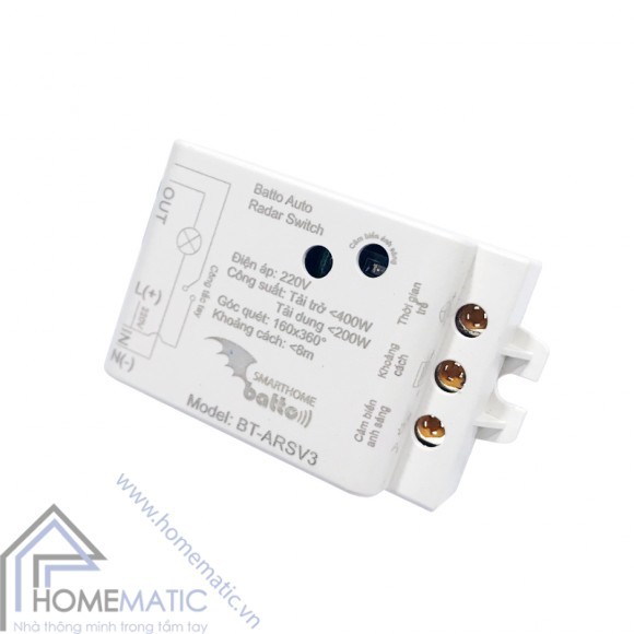Công tắc cảm ứng radar vi sóng BT-ARSV3