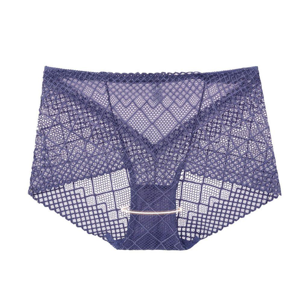 Quần Lót Cotton Lưng Cao Không Lộ Viền May Cỡ Lớn Thời Trang Cho Nữ