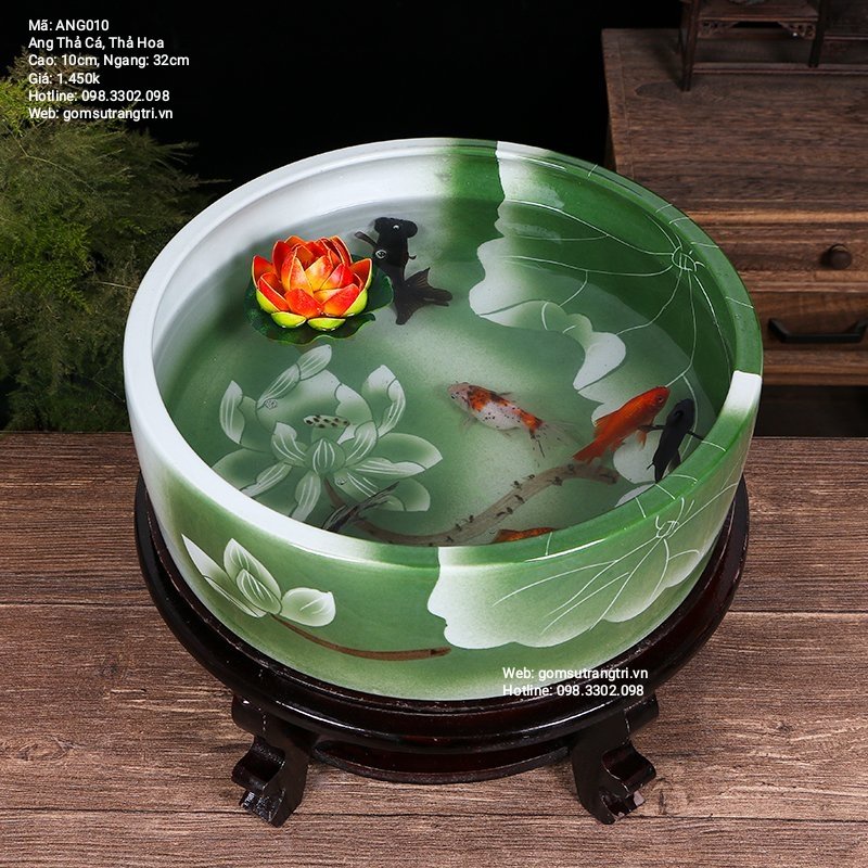 Ang Thả Cá, Thả Hoa - một sản phẩm trang trí, trồng cây, thả cá và thả hoa tuyệt vời dành cho gia đình bạn.
