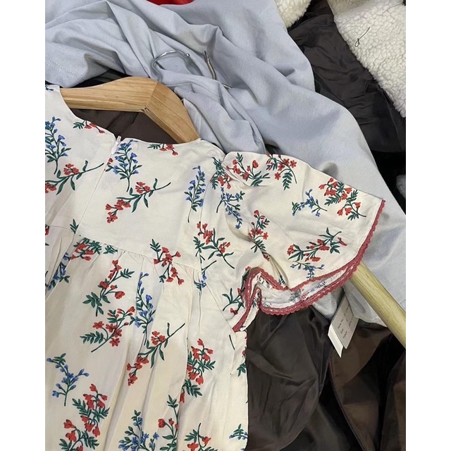 Áo Babydoll hoa nhí Kate Mont au