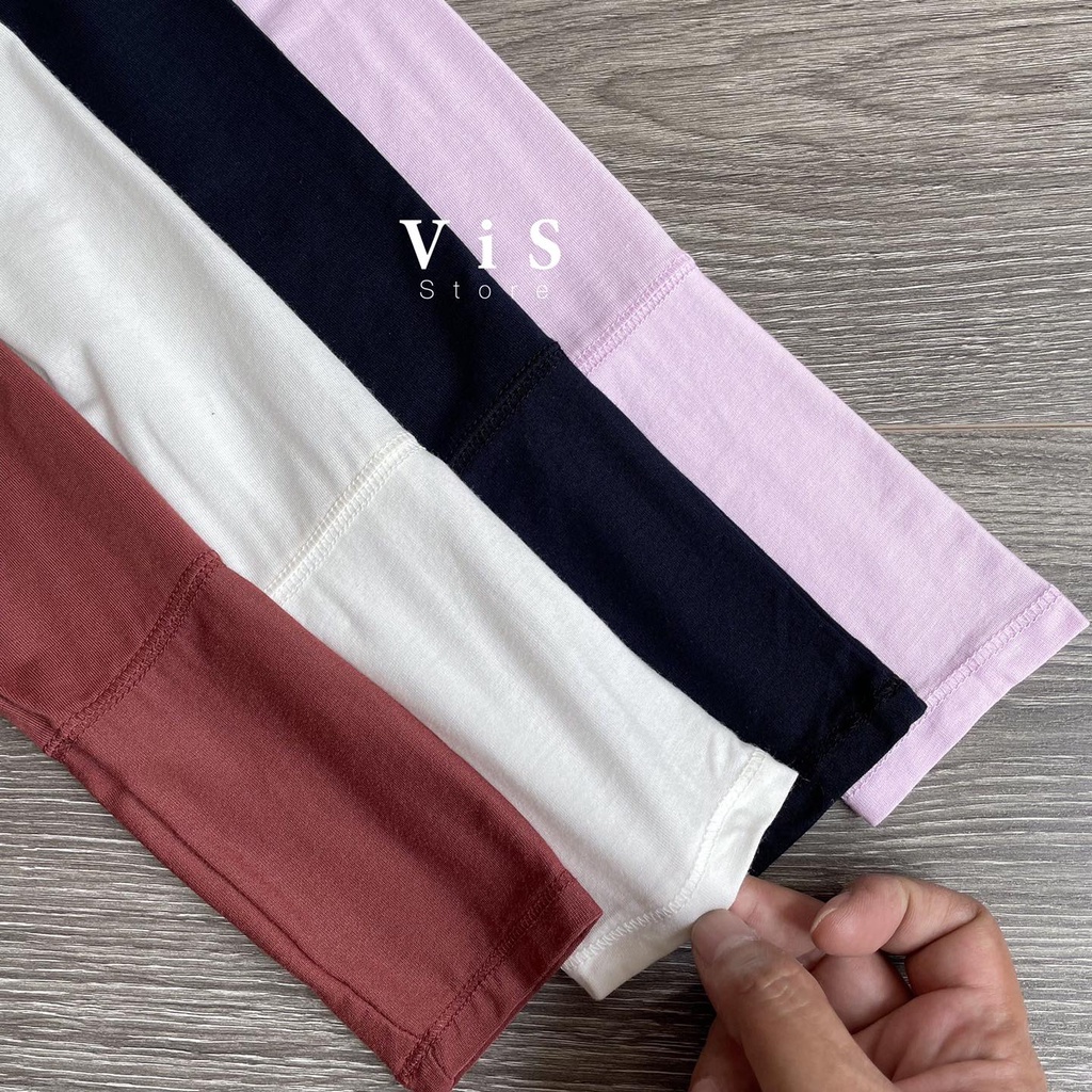 Áo thun gân nữ tay dài ôm body