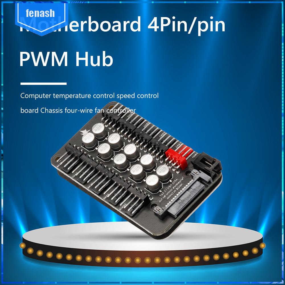 ✪Cáp Chia Cổng Quạt Làm Mát 4 Pin PWM Chuyên Dụng