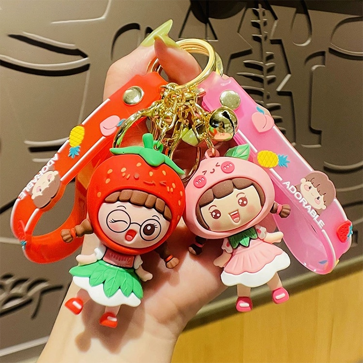Móc Khóa Hình Trái Cây Dễ Thương Xinh Xắn
