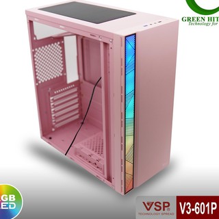 Vỏ Nguồn Máy Tính VSP V3-601P - Màu Hồng-VỪA NỮ TÍNH LẠI NĂNG ĐỘNG CHO NÀNG