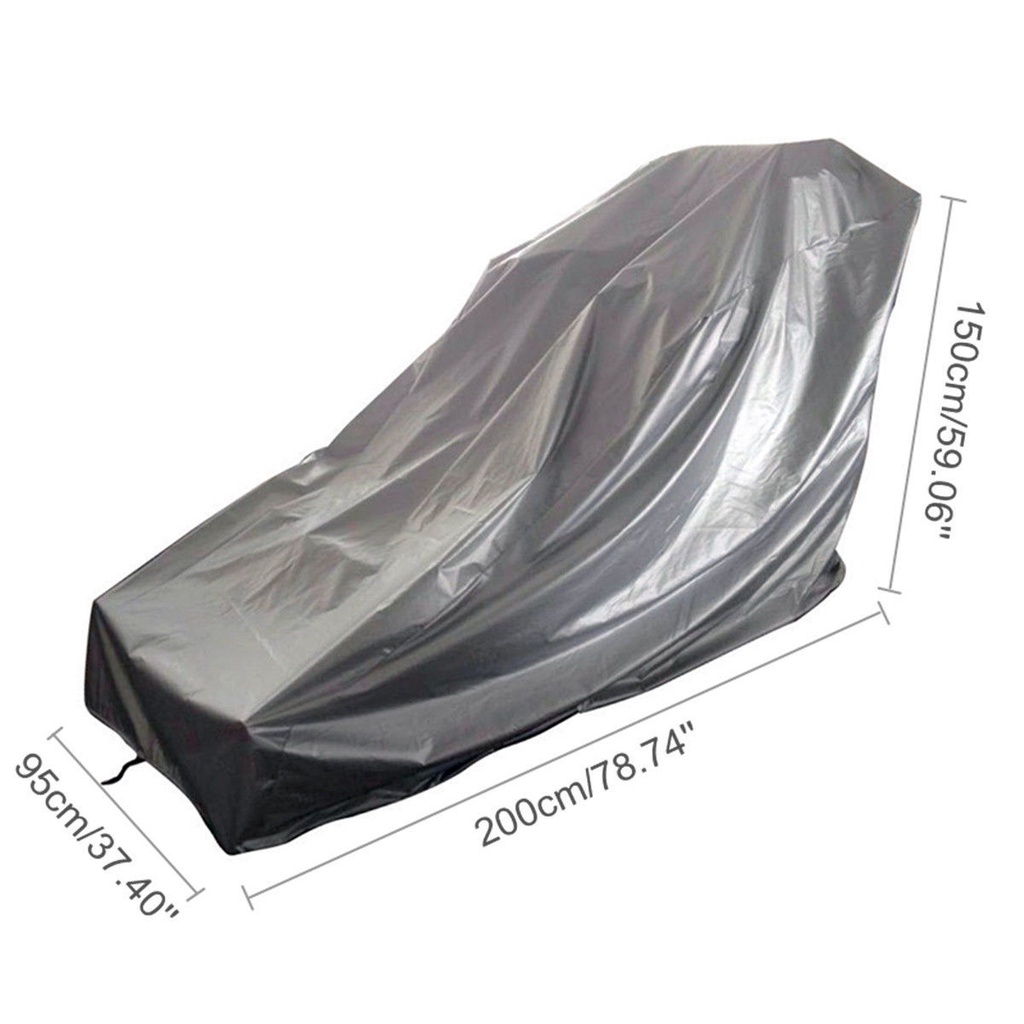 Tấm Phủ Bằng Vải Oxford 210D Màu Đen Chống Bụi Chống Mưa Chống Nắng Bảo Vệ Treadmill Ngoài Trời Cho Hộ Gia Đình