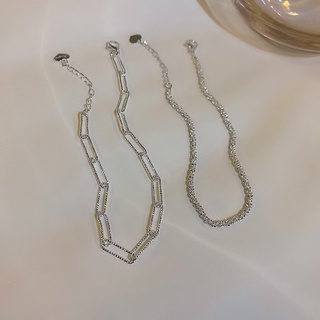 Set 2 Vòng Tay Mặt Trái Tim Mạ Bạc