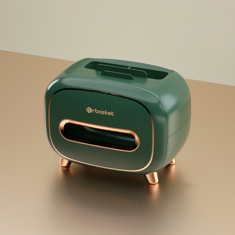 Hộp Đựng Khăn Giấy / Son Môi / Thước Kẻ Đa Năng Tiện Dụng Cho Nhà Bếp