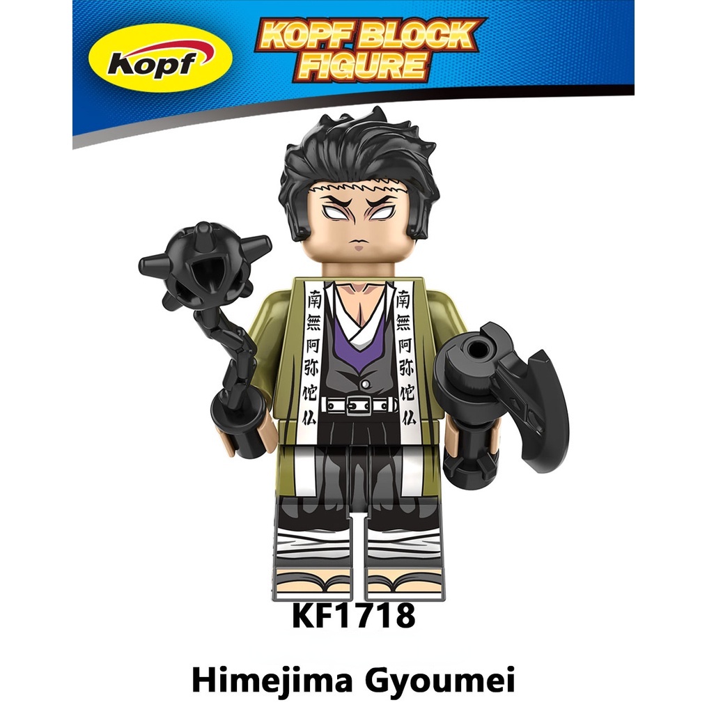 Đồ Chơi Lắp Ráp Trẻ Em Đồ Chơi Mô Hình Nano Demon Slayer Blade Inosuke Ninjago