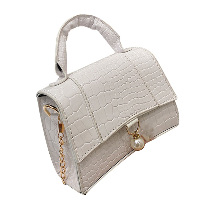 Túi Xách Da PU Màu Trơn Phong Cách Retro Thời Trang Cho Nữ