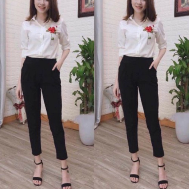 [Mã FASHIONT4WA2 giảm 10K đơn 50K] ✅Quần Tây sạn chun lưng