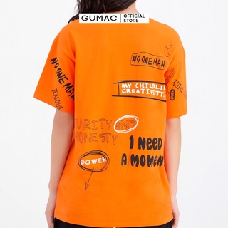 Áo thun in chữ GUMAC ATB611