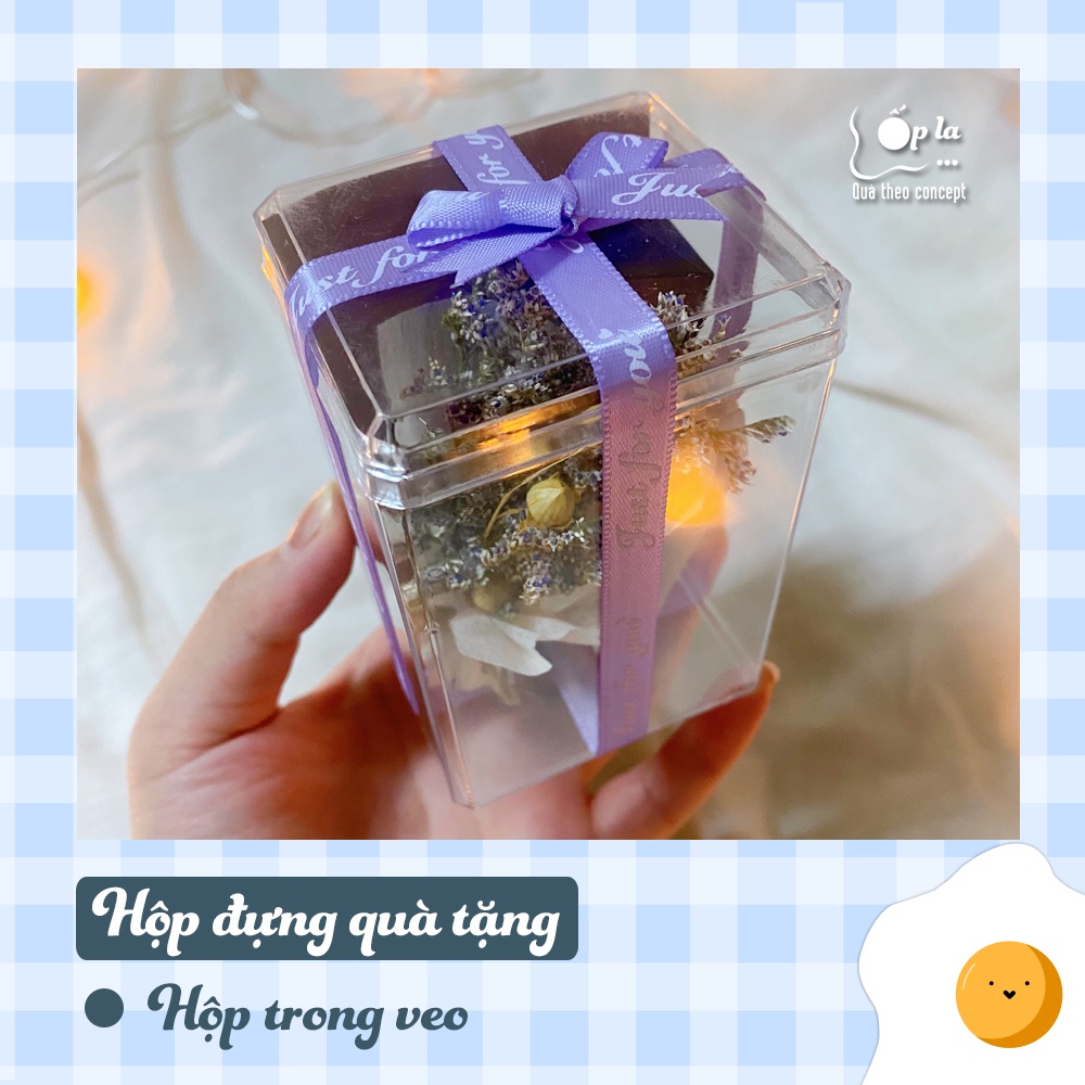 Hộp trong veo - Hộp đựng quà trong suốt - Ốp la Shop | Quà tặng bạn gái