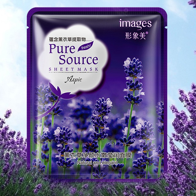 Mặt nạ giữ ẩm làm sáng da Pure Source-images ( 1 miếng)