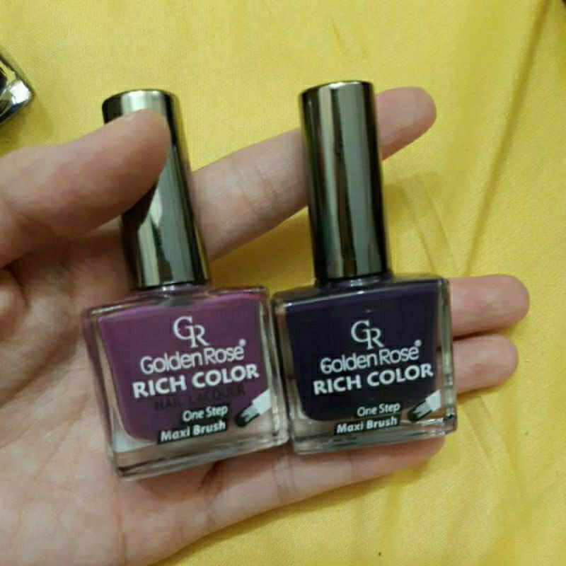 Combo sơn móng tay bóng thường khô nhanh Golden Rose Rich color
