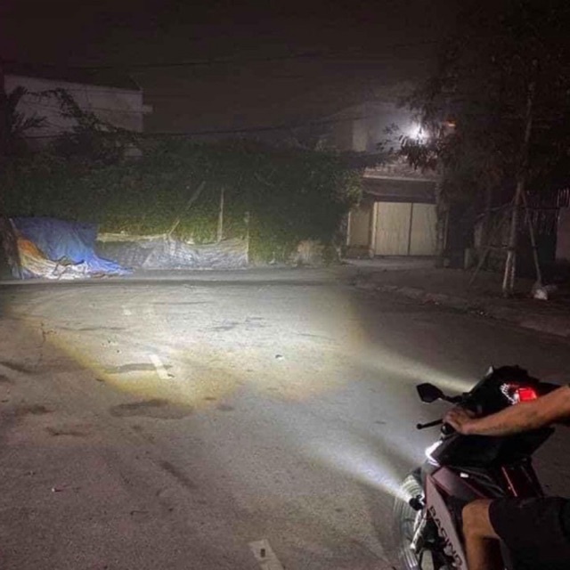 Đèn Trợ Sáng Bi Cầu Mini Ô Tô Xe Máy Có Quạt Quạt Gió Chip Mini L2