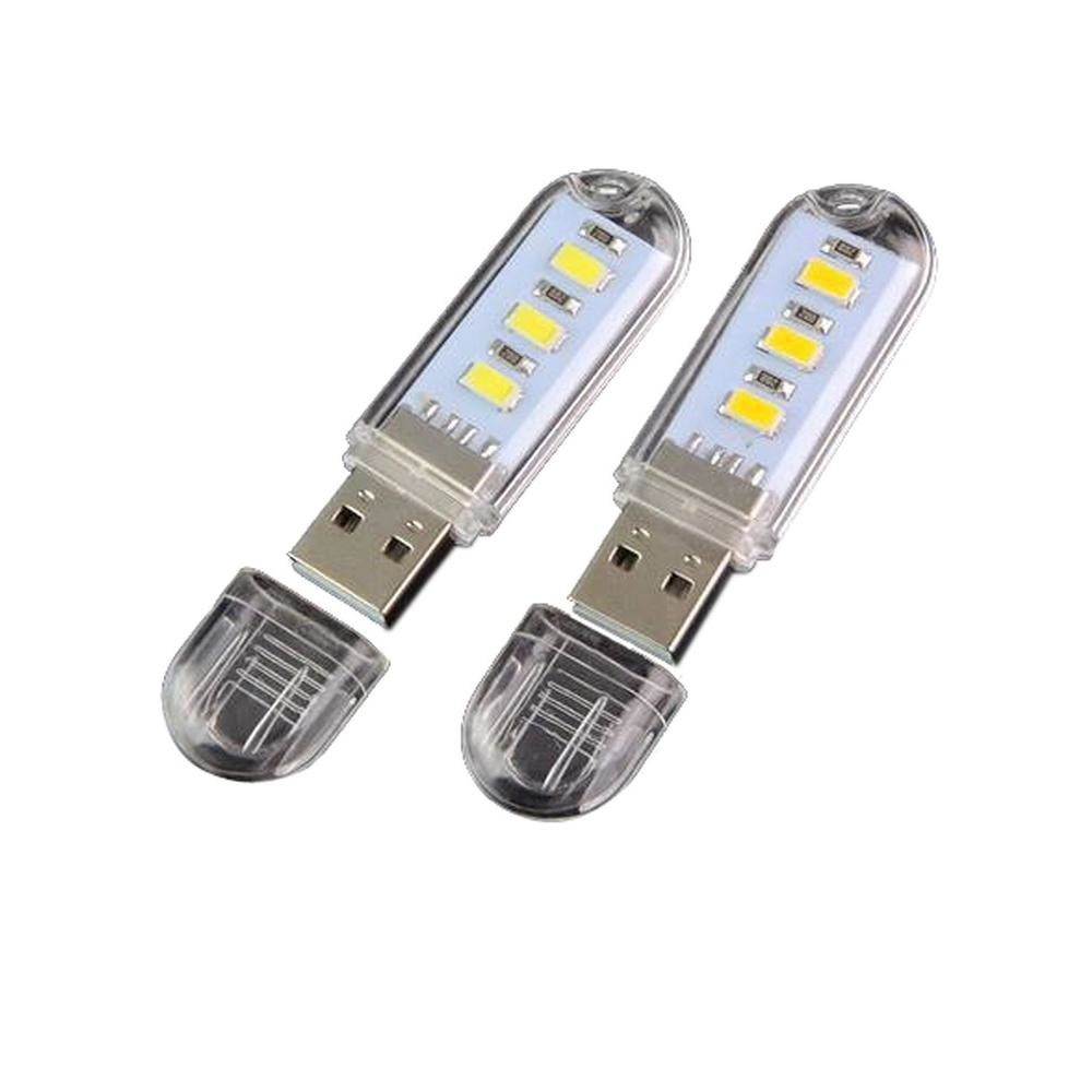 Đèn led usb cắm sạc dự phòng mini cầm tay