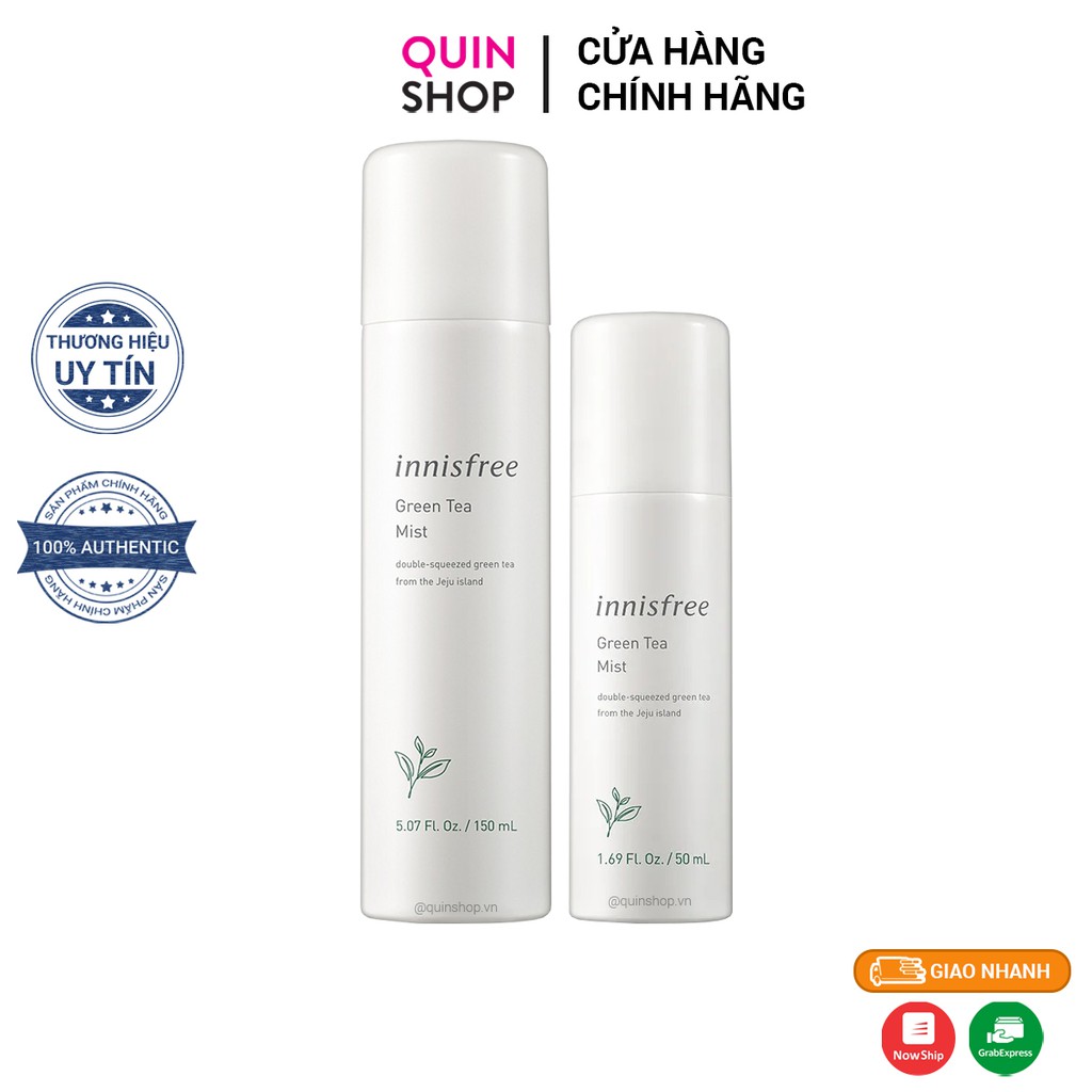 Xịt Khoáng Trà Xanh Innisfree Green Tea Mist