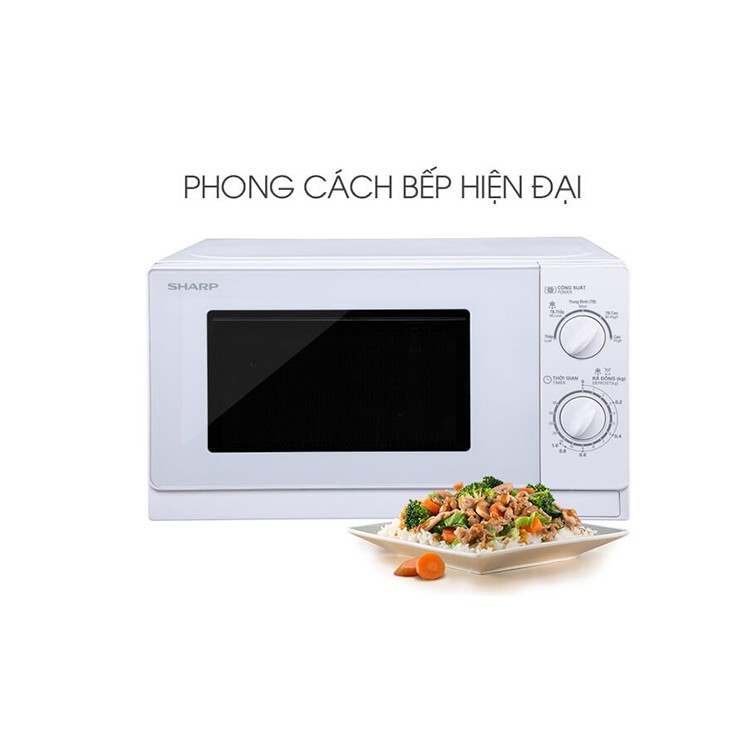 Lò Vi Sóng Sharp R-201VN-W (20L)