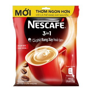 Thanh Hoá -  Nescafe 3in1 đậm đà hài hòa bịch 46 gói x 17g