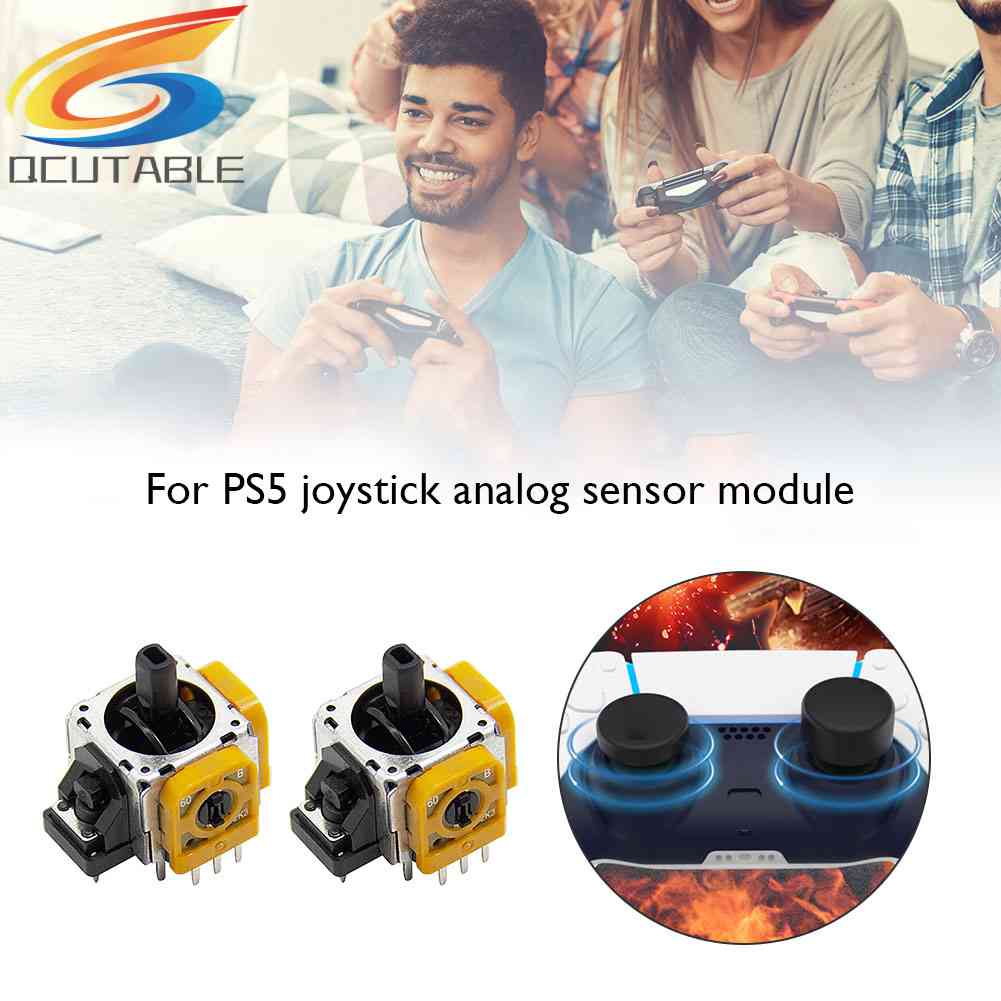 1 Cặp Mô-Đun Cảm Biến Cần Điều Khiển 3D Analog Thay Thế Cho Sony PS5