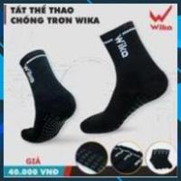 Tất chống trơn bóng đá thương hiệu Wika dành cho các môn thể thao, bóng đá, không hôi chân.