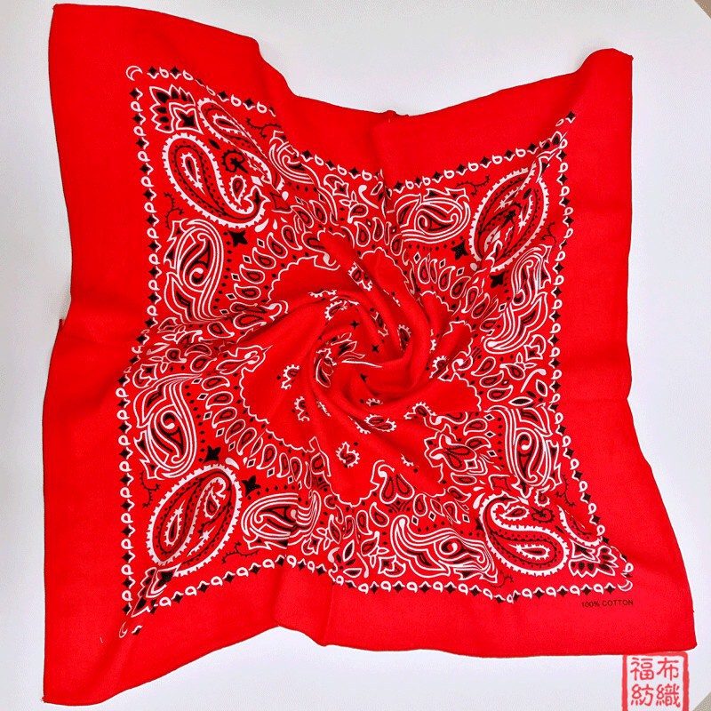 Khăn bandana khăn turban vải size 60*60cm