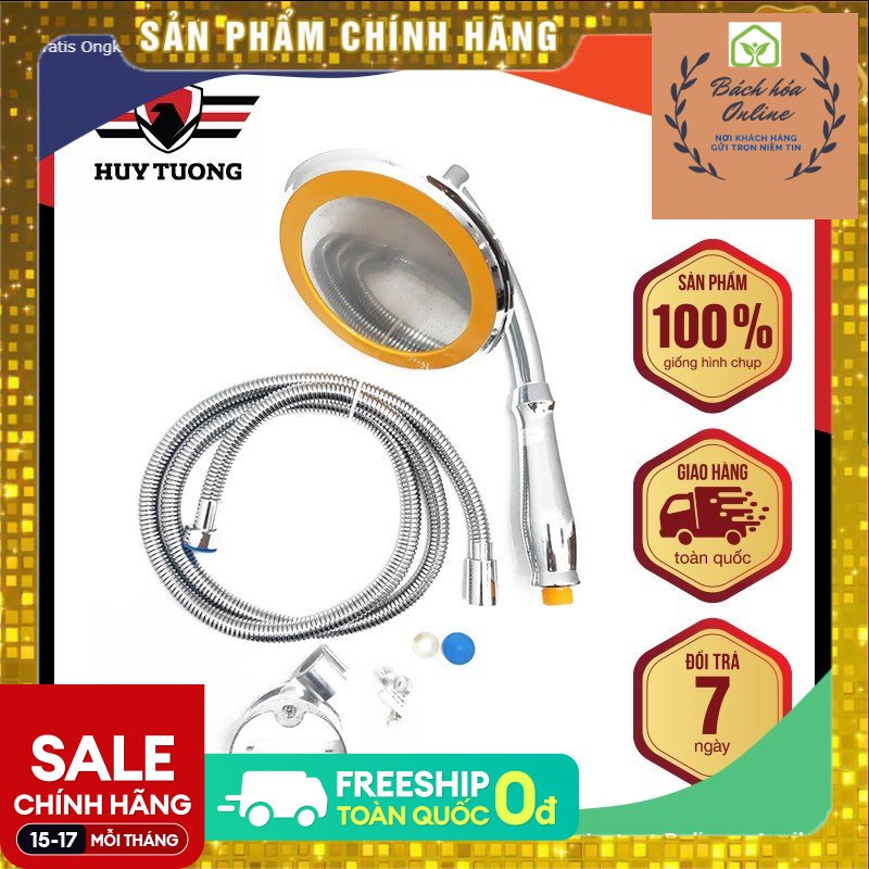 Bộ vòi sen tắm tăng áp lực nước Inox Javal cao cấp - Lep Store