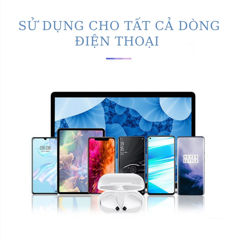 Tai Nghe Bluetooth Air Pro 4 Bản QUỐC TẾ Cao Cấp Định Vị Đổi Tên Tai Nghe Không Dây Dùng Cho IOS - Android