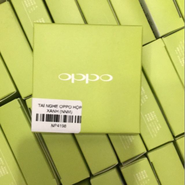 Tai nghe Oppo hộp xanh