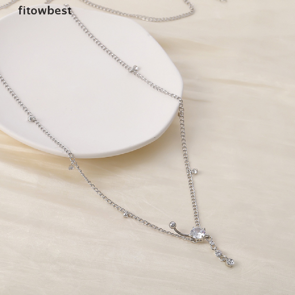 Thắt lưng chuỗi xích GJCUTE đính nút phong cách punk cá tính cho nữ