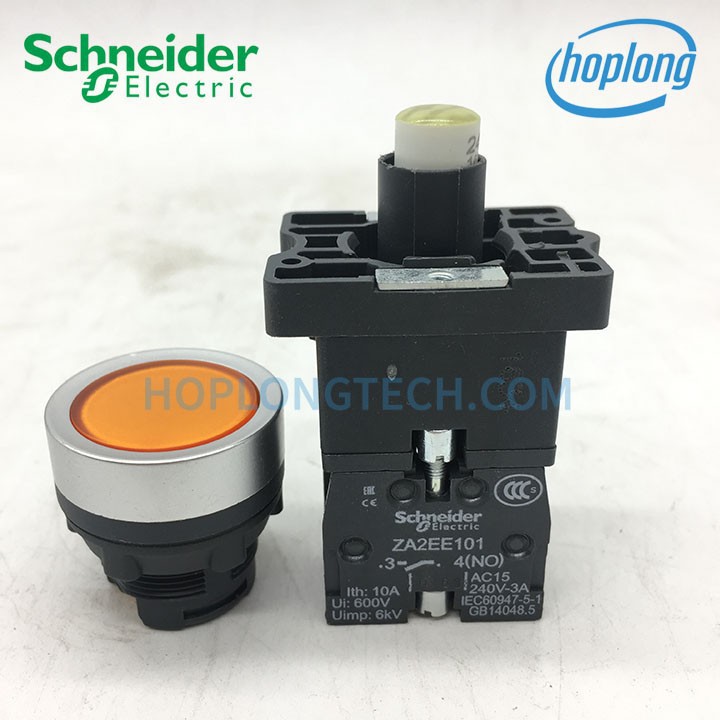 XA2EW35M1 Nút nhấn có đèn Ø22 Schneider