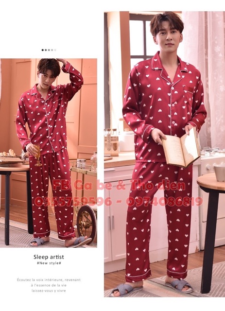 Pijama đôi Red Heart