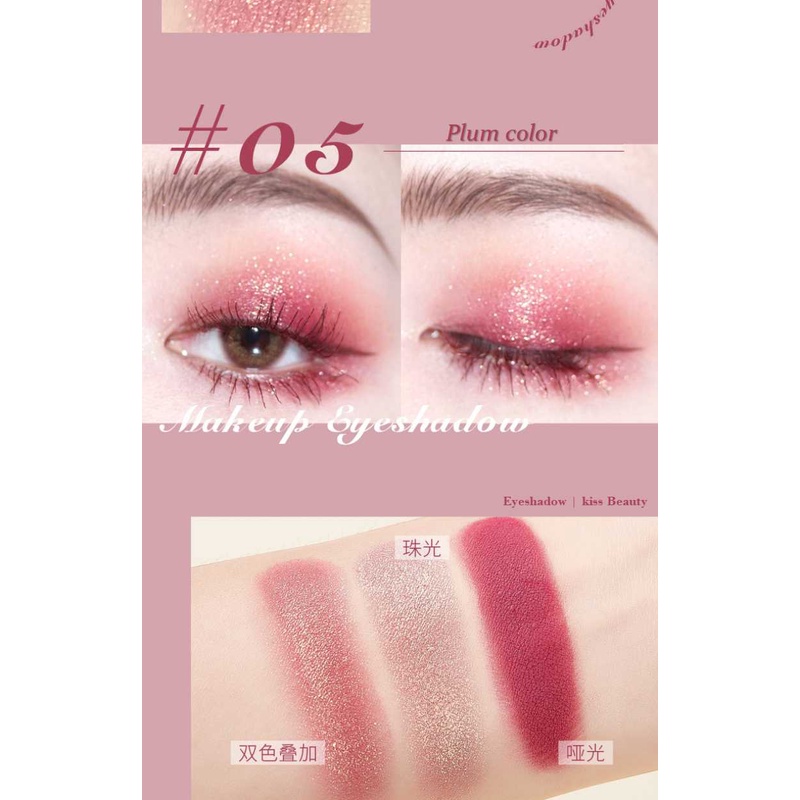 Phấn Mắt Dạng Bút 2 Trong 1 Màu Sắc Gradient Chống Nước Lâu Trôi