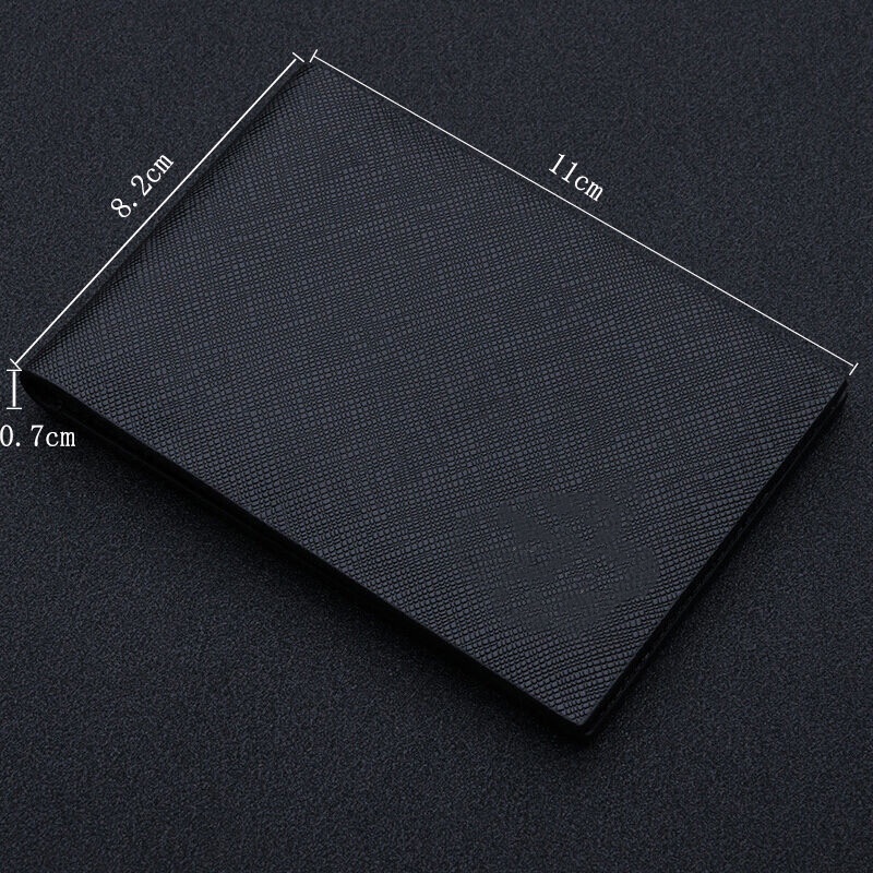 Ví da đựng thẻ/giấy phép lái xe gọn gàng in logo Mercedes Benz C200L C260L E300L thời trang