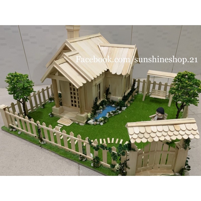 Que Kem Gỗ Làm Mô Hình Handmade