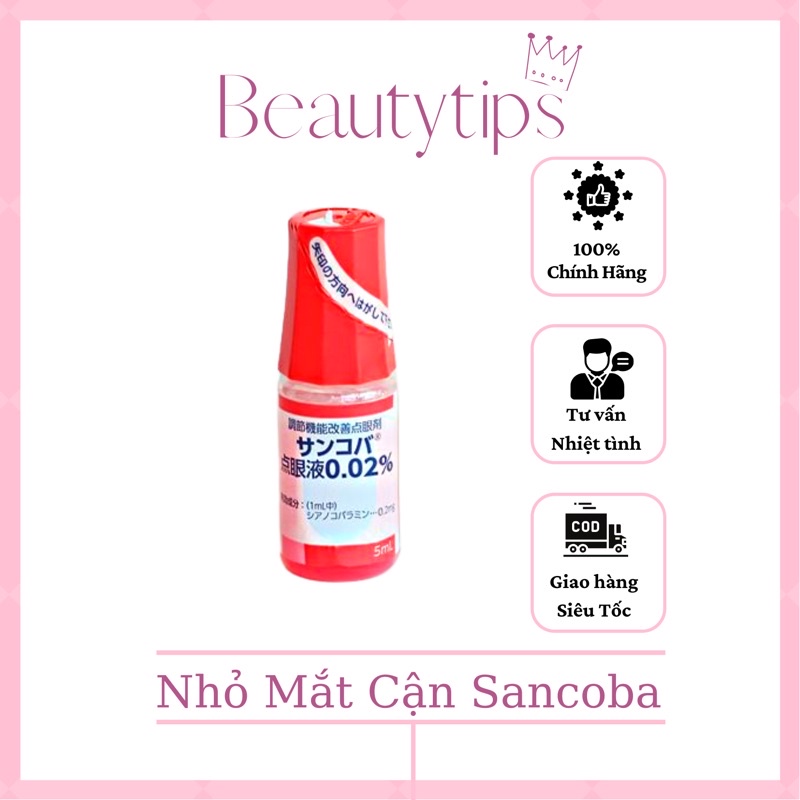 Nước Nhỏ Mắt Cận Sancoba Nhật Bản