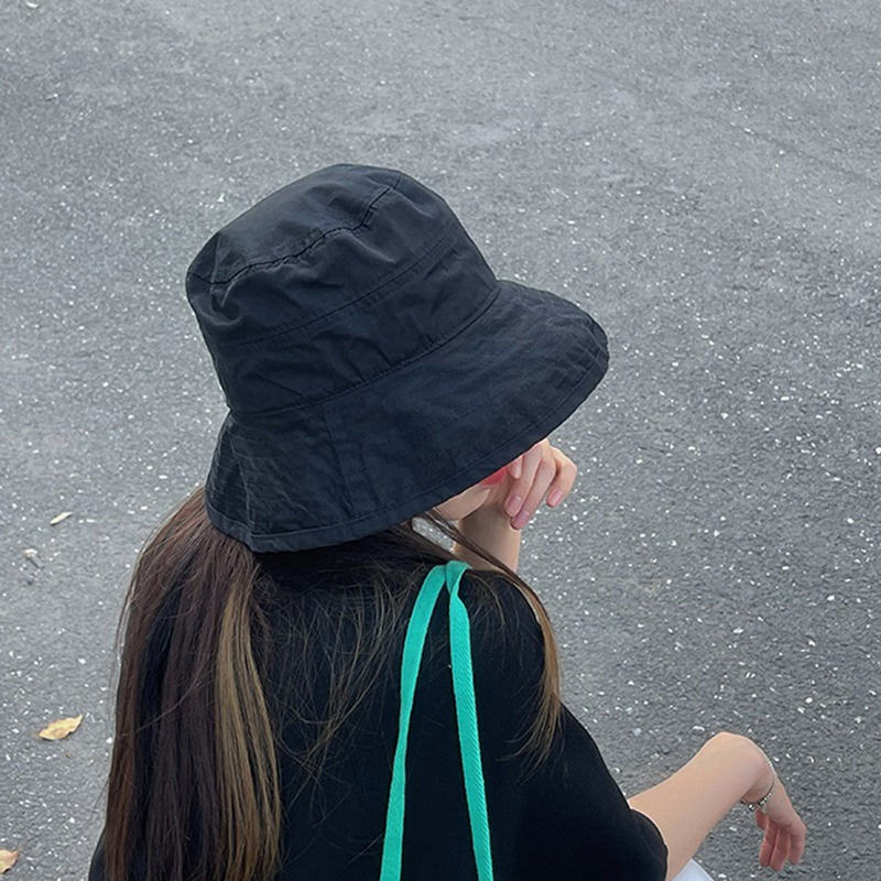 Nón Tai Bèo Vành Rộng Thoáng Khí Màu Sắc Đơn Giản