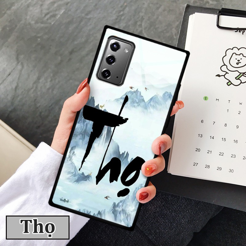 [Mã ELORDER5 giảm 10k đơn 20k] Ốp lưng Samsung Galaxy Note 20 - In chữ thư pháp