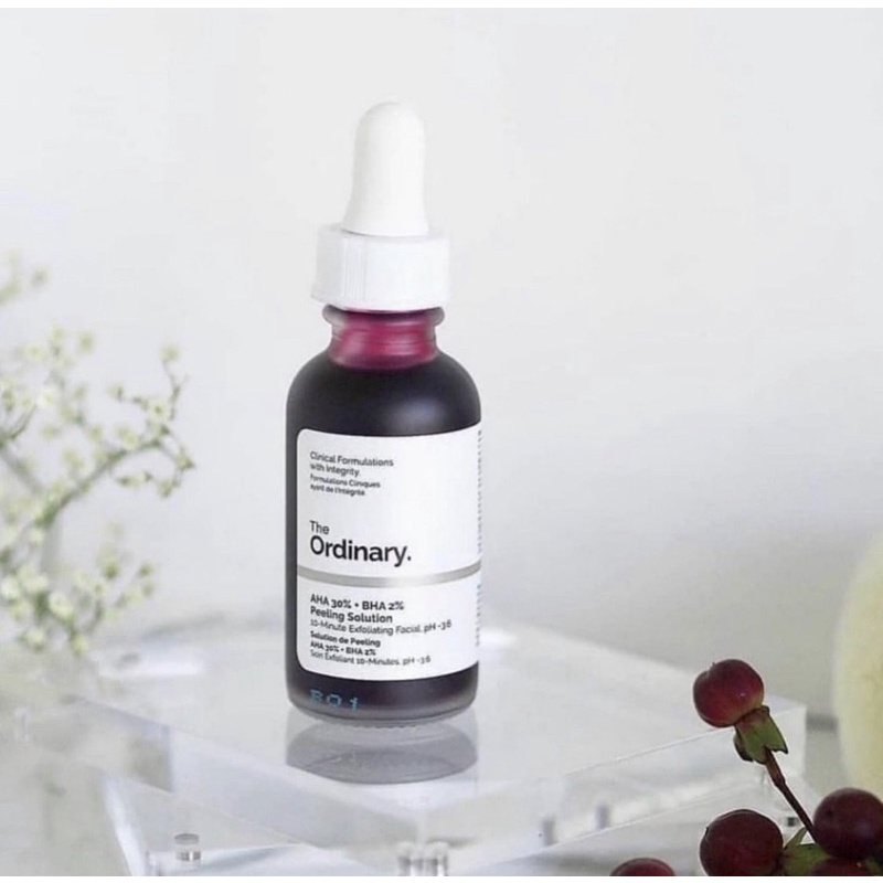 Tẩy tế bào chết hoá học The Ordinary AHA 30% + BHA 2% Peeling Solution