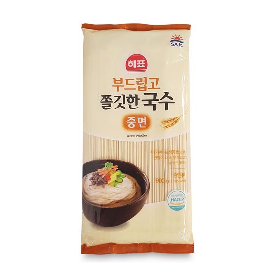 Mỳ Lúa Mạch Sợi Dai Hàn Quốc Gói 900 Gam