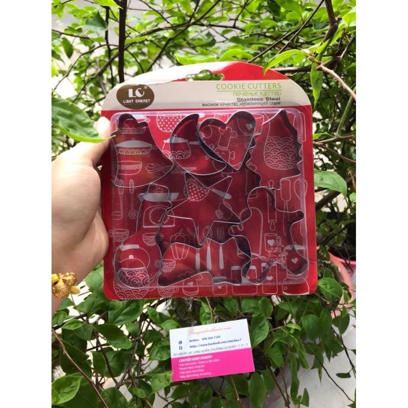 ấn cookie Noel 8 kiểu