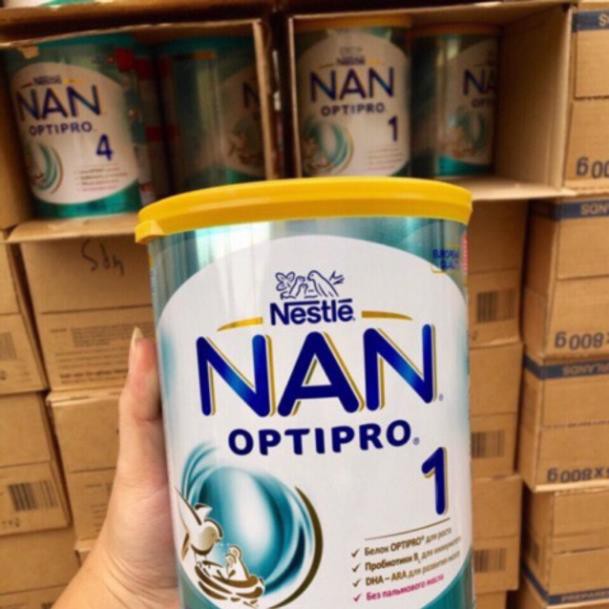 SỮA NAN NGA 800gr SỐ 1, 2, 3, 4 Date 2022 Mẫu Mới